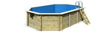 Karibu Pool Modell 4 A - kdi inkl. gratis Sandfilteranlage & Pool-Starterset