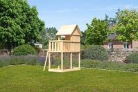 Akubi Kinderspielturm Frieda mit Anbau