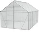 Vitavia Gew&auml;chshaus Merkur 11500 inkl. 2 Dachfenstern - 11,5 m&sup2; -Alu-blank