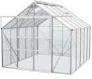 Vitavia Gew&auml;chshaus Mars 8300 inkl. 2 Dachfenstern - 8,3 m&sup2; -Alu-blank eloxiert-3