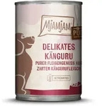 MJAMJAM Purer Fleischgenuss 400g Dose Hundenassfutter 6 x 400 Gramm zartes K&auml;nguru