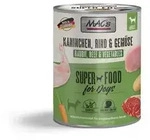 Macs Hund Kaninchen, Rind und Gemüse Sparpaket 12 x 800g Macs Hund Kaninchen, Rind und Gemüse Sparpaket 12 x 800g