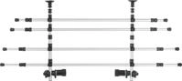 TRIXIE Auto-Gitter 105-172/46-60cm silber/schwarz