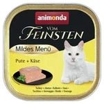 animonda Vom Feinsten Mildes Men&uuml; 100g Schale Katzennassfutter 32 x 100 Gramm Pute +