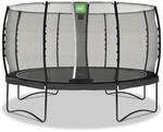 Exit Allure Classic Trampolin mit Sicherheitsnetz &Oslash; 427 cm schwarz