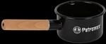 Petromax Emaille Stieltopf Schwarz 0,5 Liter