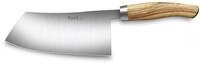 Nesmuk SOUL Chinesisches Kochmesser 180mm Micarta Green Olivenholz