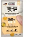 MAC's Cat Kitten 100g Katzennassfutter 12 x 100 Gramm Huhn & Ei