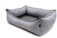 LEBON Hundebett Noah PLUS grau 80 x 60 x 25 Centimeter