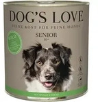 Dog's Love Senior 800g Dose Hundenassfutter Sparpaket 12 x 800 Gramm Wild mit Spinat Dog's Love Senior 800g Dose Hundenassfutter Sparpaket 12 x 800 Gramm Wild mit Spinat