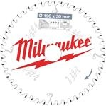 Milwaukee KREISS&Auml;GEBLATT 190/30MM 48Z HOLZ 4932471380