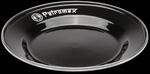 Petromax Emaille Teller 2 St&uuml;ck Schwarz 18 cm