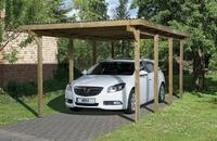 Weka Carport 606 Gr. 2 (Holzcarport)