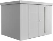 Biohort Ger&auml;tehaus Neo 292 x 236 cm (2C) Doppelt&uuml;r silber-metallic