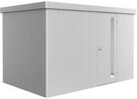 Biohort Ger&auml;tehaus Neo 348 x 236 cm (2D) Einzelt&uuml;r silber-metallic