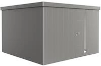 Biohort Ger&auml;tehaus Neo 348 x 348 cm (4D) Einzelt&uuml;r quarzgrau-metallic