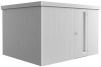 Biohort Ger&auml;tehaus Neo 348 x 292 cm (3D) Einzelt&uuml;r silber-metallic