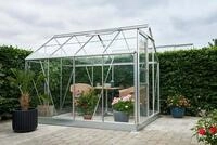 Halls Gew&auml;chshaus Popular - 5.0 m&sup2; Alu mit 3 mm Sicherheitsglas