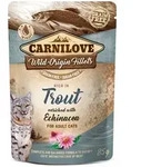 CARNILOVE 85 Gramm Katzennassfutter 24 x 85 Gramm Trout enriched & Echinacea