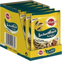 Pedigree 2200058948028, Pedigree Leckerbissen Mini-Happen K&auml;se-Rind Hundesnack 6 x