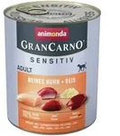 animonda Gran Carno Sensitive Adult 800g Dose Hundenassfutter Sparpaket 12 x 800
