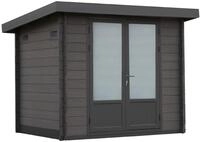 Wolff Finnhaus WPC Gartenhaus Trend B - 28 mm-Ohne Fu&szlig;boden
