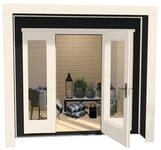 Weka Gartenhaus 263 mit gro&szlig;er Glasfront - 28 mm anthrazit 239 x 235 cm (Gr. 1) - 50