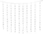 Konstsmide Weihnachtsbeleuchtung LED Lichtervorhang Sterne Bernstein 140x120cm