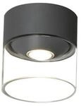 Konstsmide LED Deckenleuchte Varese, anthrazit, 6W (7883-370)