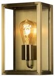 Konstsmide Wandleuchte mittel Carpi, messing, mit klarem Glas (7347-800)