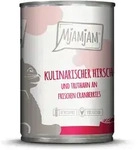 MJAMJAM Leckere Mahlzeit 400g Dose Katzennassfutter Sparpaket 12 x 400 Gramm