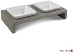 Wolters Meshidai True grau Hundedoppelnapf 2 x 0,2 Liter