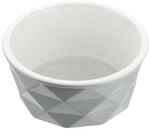 HUNTER Keramik-Napf Eiby grau Hundenapf 550 Milliliter