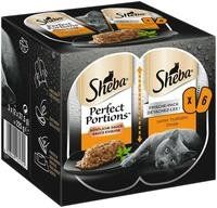 Sheba Perfect Portions 6x37,5 Gramm Katzennassfutter mit Truthahn