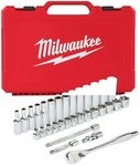 Milwaukee 3/8 32ST Steckschl&uuml;ssel Set Metr. 4932464945
