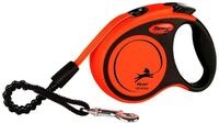 TRIXIE flexi XTREME, Gurt, XS: 3 m, schwarz/orange
