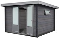 Wolff Finnhaus WPC Gartenhaus Trend C - 28 mm