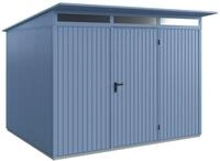 H&ouml;rmann Metall-Ger&auml;tehaus EcoStar Premiumline mit Pultdach B 302,8 x 238 cm...