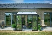 Halls Gew&auml;chshaus Qube Lean-to -2,51 x 1,88 m - 4,7 m&sup2; (Gr. 3), 3 mm