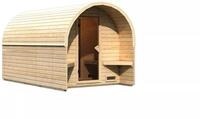 Karibu Gartensauna/Saunafass Fasshaus 3 Ohne Ofen