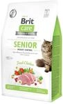 Brit Care Fresh Chicken getreidefrei Weight Control / Senior Katzentrockenfutter 400