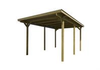 Weka Carport 606 Gr. 1 (Holzcarport)