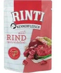 Rinti Kennerfleisch Pouchbeutel Rind Hundenassfutter 10 x 400 Gramm