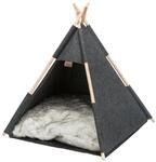 TRIXIE H&ouml;hle Tipi, Filz, 70 &times; 70 &times; 70 cm, anthrazit