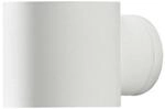 Konstsmide Wandleuchte Modena, weiss, rund, klares Glas (7342-250)