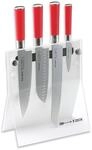 DICK Acryl-Messerblock 4 Knives RED SPIRIT 4-teilig