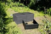 KHW Hochbeet Demeter Erweiterungsset B 82 x T 82 x H 31 cm - 168 l