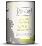 MjAMjAM &ndash; DUO 400g MjAMjAM Katze Sparpaket 12x400g DUO Ente und Pute mit K&uuml;rbis