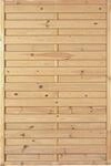 T&J Maxi Massivzaun 120 x 180 cm