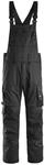 Snickers AllroundWork, Stretch-Latzhose 108 schwarz-schwarz